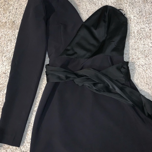 cocktail.mini dress Level Up Cocktail Mini - Black, Medium | Hazel and Olive up open back brings Hairstyles for dress necklines Color:Solid Short Sleeve Wrap Dress Black extended:198389